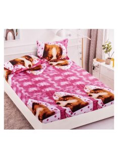   Долен чаршаф с ластик и две калъфки (за матрак от 160x200 до 180x200), 3 части - Модел S15602