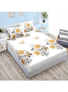   Долен чаршаф с ластик и две калъфки (за матрак 160x200), 3 части - Модел S16672