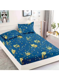   Долен чаршаф с ластик и две калъфки (за матрак от 160x200 до 180x200), 3 части - Модел S16907