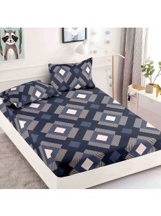   Долен чаршаф с ластик и две калъфки (за матрак от 160x200 до 180x200), 3 части - Модел S16912