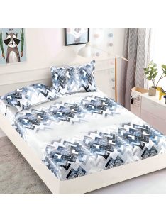   Долен чаршаф с ластик и две калъфки (за матрак от 160x200 до 180x200), 3 части - Модел S16975