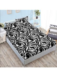   Долен чаршаф с ластик и две калъфки (за матрак от 160x200 до 180x200), 3 части - Модел S17038