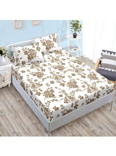   Долен чаршаф с ластик и две калъфки (за матрак от 160x200 до 180x200), 3 части - Модел S17040