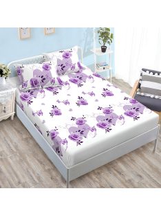   Долен чаршаф с ластик и две калъфки (за матрак от 160x200 до 180x200), 3 части - Модел S17045