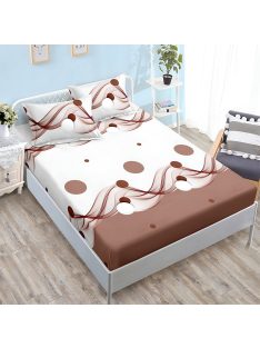   Долен чаршаф с ластик и две калъфки (за матрак от 160x200 до 180x200), 3 части - Модел S17046