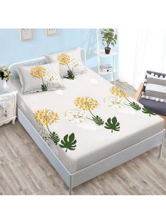   Долен чаршаф с ластик и две калъфки (за матрак от 160x200 до 180x200), 3 части - Модел S17050