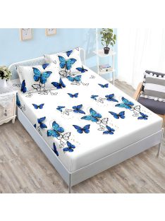   Долен чаршаф с ластик и две калъфки (за матрак от 160x200 до 180x200), 3 части - Модел S17053