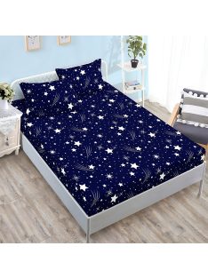   Долен чаршаф с ластик и две калъфки (за матрак от 160x200 до 180x200), 3 части - Модел S17057
