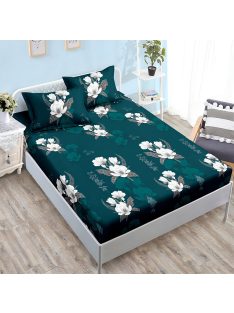   Долен чаршаф с ластик и две калъфки (за матрак от 160x200 до 180x200), 3 части - Модел S17060