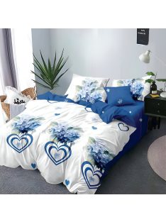   Двулицево спално бельо с ластик, 6 части - Модел S18227