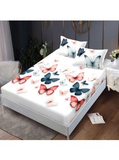   Долен чаршаф с ластик и две калъфки (за матрак 140x200), 3 части - Модел S18273