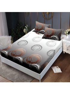  Долен чаршаф с ластик и две калъфки (за матрак 160x200), 3 части - Модел S18293