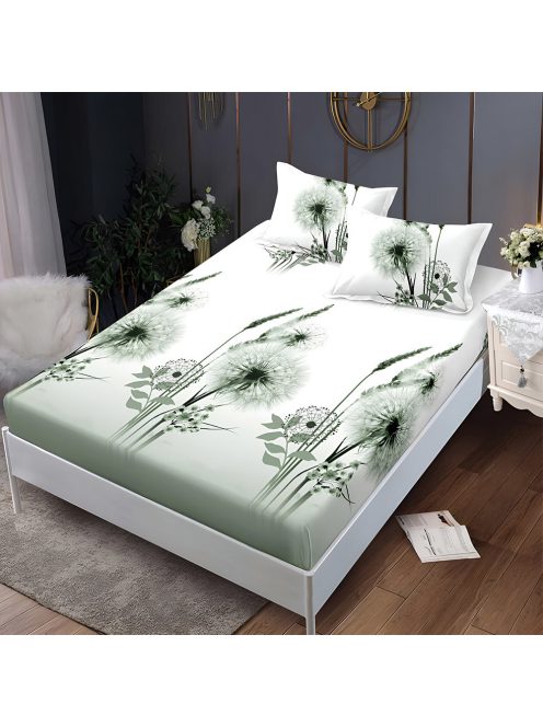 Долен чаршаф с ластик и две калъфки (за матрак от 160x200 до 180x200), 3 части - Модел S18318