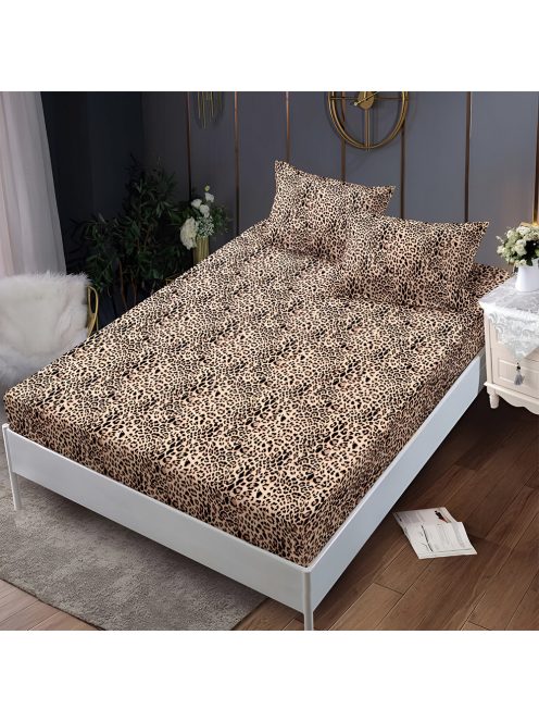Долен чаршаф с ластик и две калъфки (за матрак от 160x200 до 180x200), 3 части - Модел S18324